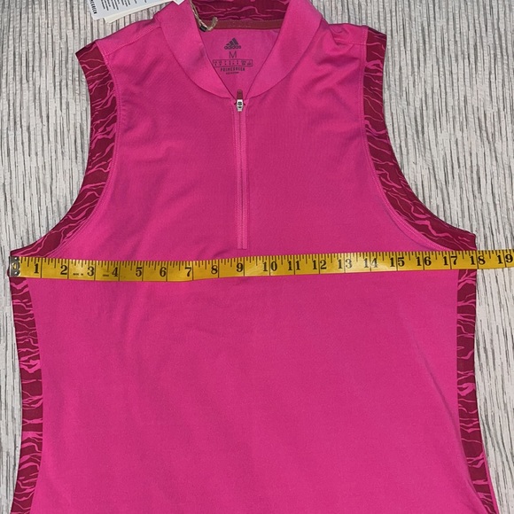 NWT Adidas Sleeveless Polo Golf Shirt - Picture 14 of 16